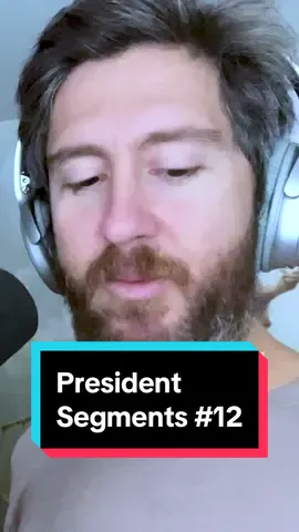 Someone should tell the president #headgum #comedypodcast #segmentspodcast #segments #jakeandamir #freshman #college #joke #embarassingmoments 