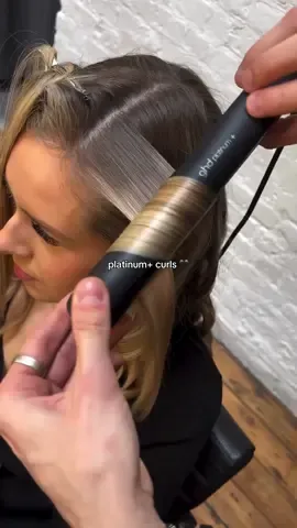 Platinum+ curls are a big YES from us 🤩✨ @Grant Williams creates perfect straightener curls every 👏🏽 single 👏🏽 time 👏🏽 #ghd #ghdhair #perfecthair #hairgoals #bouncycurls #shinyhair #straightenercurls 