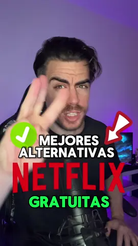 🤩¡3 ALTERNATIVAS GRATUITAS A NETFLIX!!! 🧨✌🏼🟢 #app #ia #gratis #chatgpt #inteligenciaartificial #netflix #prime #hulu #hbo #hbomax #peliculas #cine #gratis 