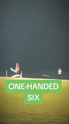 His kid is going to he so well behaved 😄 #cricket #bighit #six 