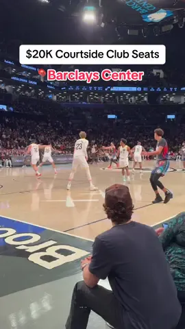 This is what the $20k Courtside Crown Club ticket is like at Barclays Center 📍Barclays Center, Brooklyn  #Nyc #Brooklyn #vipexperience #sports #sportingevent #nets #basketball #clubseats #barclayscenter #steak #pasta #carbone #spicyrigatoni #salmon #boxseats #courtside #NBA #luxuryevents #luxuryexperience #jacksdiningroom #crownclub #carbone #carbonenyc #wine #stadiumbites #courtsideseats 