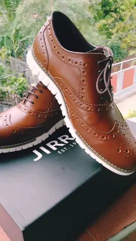 Cole Haan Zerogrand  Wingtip Oxford inspired. Introducing Jirras Wingtip Oxford shoes genuine leather filipino handrafted. 🇵🇭 #jirras #oxfordshoes #genuineleather  #jirrasshoes 