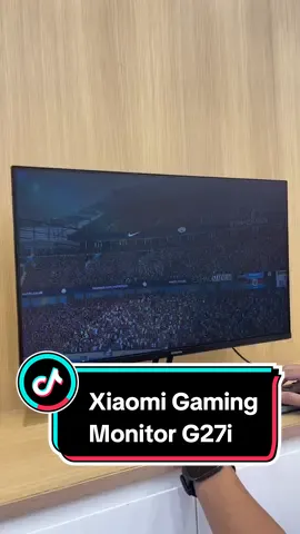 💥☑️ Xiaomi Gaming Monitor G27i EU ទើបមកដល់ បងៗដែលចូលចិត្តលេងល្គេម មើលរូបភាពធំ ពន្លឺច្បាស់និងជាមួយនិងរូបរាងស្តើង.. 😍💯💥🖤 ⏭ តម្លៃ 169$ 💥 ⏭ ធានា 6 ខែ⚡️💯 ⏩- អេក្រង 27-inch fast IPS ⏩_ Refresh Rate 165hz ⏩- កំរិតច្បាស់ 1920 x 1080  ⏩- កំណោង 1500R ⏩- ទឹកពណ៍ច្បាស់ល្អ 99% sRGB ⏩- ភ្ជាប់ជាមួយ មុខងារ FreeSync Premium#fyp #tiktok 