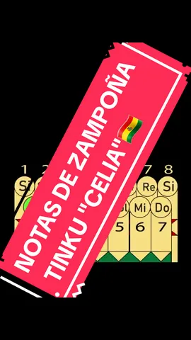 #tinku #celiatinku #notasdezampoña #zampoña #tutorialzampoña #viral #parati #fyp #foryou #tiktokbolivia🇧🇴 
