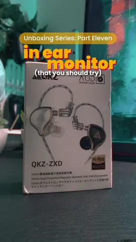Unboxing the QKZ-ZXD.. Thank you @QKZ Top Sound for sending them over 🥰 This is my second IEM from QKZ and I love it as always 🥰 Specifications: Brand: QKZ Model: ZXD Earphone Colors: Black; White Earphone type: In-ear Impedance: 17Ω Earphone sensitivity: 109dB Frequency range: 20-20000Hz Plug Interface: 3.5mm Plug Type: L Bending Cable Length: 1.2m Whether with mic: YES Whether with cable: Detachable QDC Upgrade Cable Total Harmonic Distortion: 1% If you want to avail, please check the 