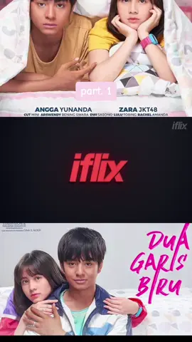 DUA GARIS BIRU part. 1 #duagarisbiru #zaraadhisty #anggayunanda #filmindonesia #xyzbca #fyp 