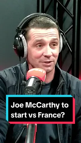 Should Joe McCarthy start against France?  #FRAvIRE #GuinnessSixNations #SixNationsRugby #Rugby #IrishRugby 