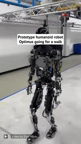 Tesla CEO Elon Musk took the company’s humanoid robot Optimus on a short walk. “Going for a walk with Optimus,” Musk posted on X Wednesday, updating the world on the bot’s progress in a 15-second clip. The video shows the robot moving slowly around a room while a small group of people observe its movements. The Tesla CEO has said in the past the goal is to create a robot “capable of performing tasks that are unsafe, repetitive or boring. Video Credit: Elon Musk