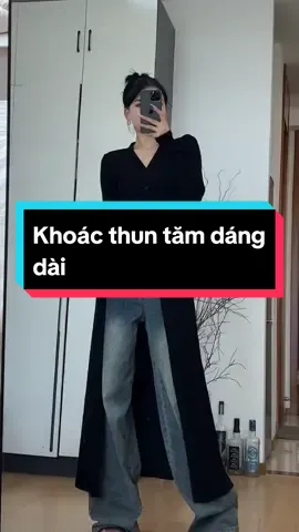Khoác thun tăm dáng dài siêu xinh và dễ phối đồ ạaaaa #master2023bytiktok #tiktokmaster2023 #ttt #SportsOnTikTok #TikTokAwardsVN2023 #Lungie #fypシ゚viral #fypシ #fyp #xuhuong #fashion #share #foryou #tiktokawardsvn2023 