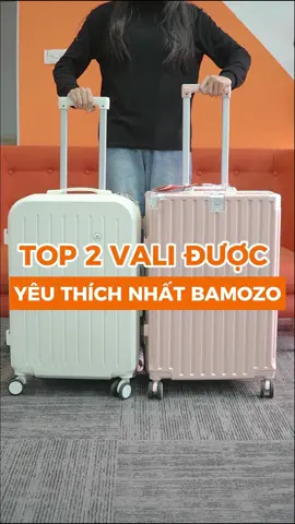 2 mẫu vali được yêu thích nhất của nhà Bamozo #bamozovali #valikhungnhom #9066c #8812c #validulich #xuhuong 