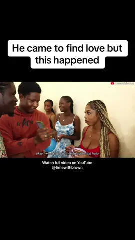 Its not easy to find love o 😂😂 Watch full episode on YouTube @timewithbrown . #abcxyz #viral #xybca #fyp #timewithbrown #findyourmatch #balloonedition 