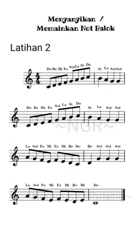 Latihan 2 Memainkan Not Balok #notbalok #kursuspiano #ruteng #lespiano #fyp #foryou 