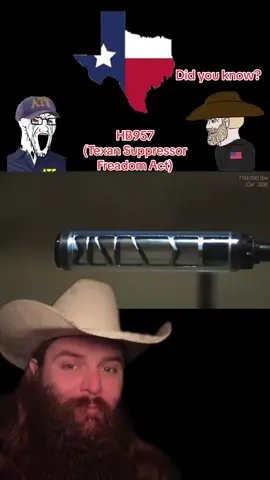 🌟 Breaking Down the Texan Suppressor Freedom Act 🌟 Texas is stepping up with a bold move to redefine suppressor regulations. Find out how the Texan Suppressor Freedom Act could transform gun ownership in the Lone Star State. Stay informed and join the discussion! #TexasLaw #SecondAmendment #FirearmFreedom   #greenscreenvideo #atf #atfmeme #atfmemes #2arights #supressor #silencer #texas #atf #cowboy #merica #gungnome_ 