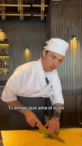 Tu amigo que ama el sushi 😂 #comedia #comedy #humor #sushi 