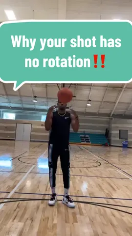 The reason you have no rotation on your shot‼️#shootinghack #shootingcoach #basketball #ballislife🏀 #fypシ #foryou 