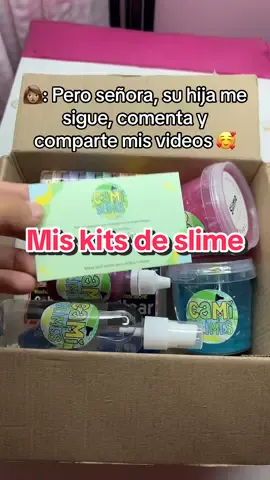 Tenemos muchos kits más 💘 #fyp #slime #sorteo #camislimes 