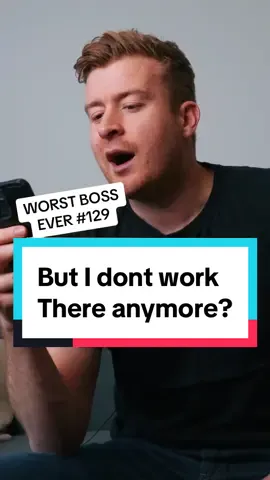This Boss tried to make someone work for FREE after they'd already left the company! #badboss #react #redflags #toxiccompanies