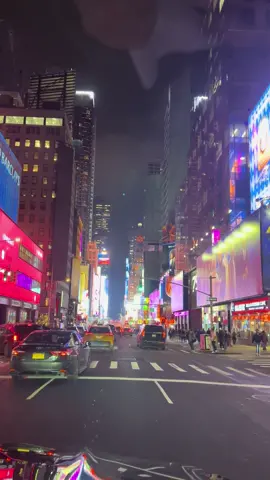 Driving time square #nyc#fyp#pov#timesquare #2024 
