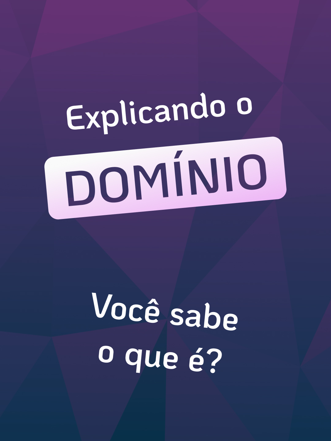 Mais um conceito para o seu aprendizado! 🧠💫 Explicamos o que é domínio e o seu funcionamento, que está presente em nosso cotidiano mas não é de conhecimento geral. Você já tinha ouvido falar em domínio? Sabia o que significava? Conta pra gente nos comentários os conceitos que você quer entender, que a Pixel vai te ajudar! 😉💬 Quer aprender mais sobre tecnologia e seus conceitos? Nos siga, para estar sempre aprendendo conteúdos interessantes! 💜💡 #fy #computacao #programação #sites #ufsc #ej #dev