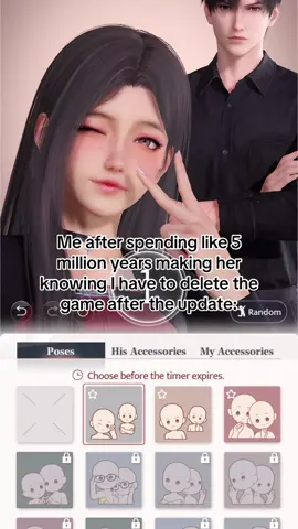 Shes so silly.. but so is my storage…..😟 #loveanddeepspace #otome #otomegame 