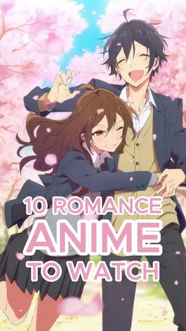 10 Romance anime to watch! 💕🎀💜✨ Which one is your favorite?  #anime #animeedit #animegirl #animelover #animerecommendations #animesuggestions #romanceanime #animetiktok #otaku #horimiya #morethanamarriedcouplebutnotlovers #wotakoi #yurionice #tomochanisagirl #iminlovewiththevillainess #iceguyandthecoolfemalecolleague #recoveryofanmmojunkie #snowwhitewiththeredhair 