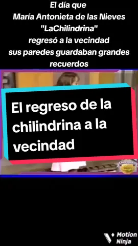 La vecindad del Chavo guarda grandes recuerdos, la Chilindrina lo sabe muy bien #ElChavoDel8 #quebonitavecindad #LaChilindrina #MariaAntonietaDeLasNieves #fyp #mexico #Peru #viralvedio 