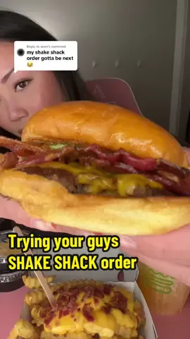 Replying to @sevn You definitely changed my mind about Shake Shack! Omg this was so GOOD 😍🔥 overall meal meal 9/10🥰 @SHAKE SHACK  #shakeshack #cheesefries #shakeshackmukbang #shakeshackburger #fastfood #tastetest #review #muckbangeatingshow #muckbang #eatingshow #viral #eatwithme #Foodie #foodtiktok #foodasmr #foodsounds #eatingvideo #asmr #foodvideos #FoodTok #eatingasmr #mukbangasmr #asmreating #eatingshowasmr  #eatingsounds  #mukbangs  #mukbangvideo  #letseat  #watchmeeat #foodietiktok #eatingsounds #foodietok #food #foryou #fyp #tiktok #shakeshackavocadobacon #shakeshackavocadobaconburger #bacon #baconcheesefries #orangecreamsicle 