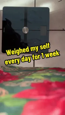 How the scale changes every day! #weightlossjourny #scale #weighin #progress #stepbystep #fatloss #viral #weightloss #weightlosstransformation #modivation #startnow #fyp #vital 