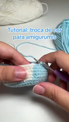 Você gostou desta técnica ou prefere outra? Me conta aí! ✨ #croche #aprendendocroche #aprendercroche #amigurumi #tutorialdecroche 