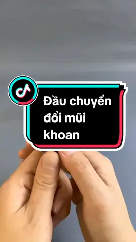 Đầu chuyển đổi máy khoan, đầu đổi mũi khoan hình lục giác. #dauchuyendoimaykhoan  #dauchuyendoilucgiac  #dauchuyendoi #bochuyendoimuikhoan 