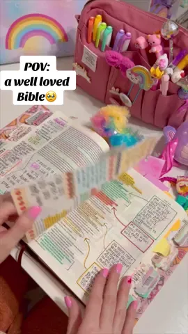He deserves all praise💖 do yall want to see more of my bible? Cover is from @Nenapazluv ! #bible #bibleflipthrough #biblestudy #bibletour #bibletok #biblejournaling #biblejournalingcommunity #fyp #foryoupage 