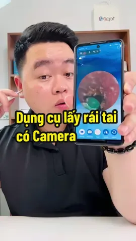 Giờ lấy rái tai không còn lo chọt bậy nữa có Camera này hay thiệt #tranminhdaily #LearnOnTikTok #dungculayraytaithongminh #ThanhThoiLuotTet 