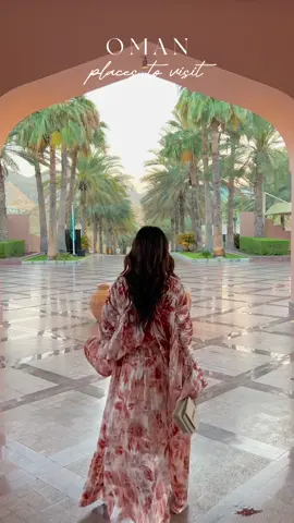 Planning a trip to Oman? Here are some of the places to visit ✨ #oman🇴🇲 #omantravel #omanitinerary #nizwa #nizwafort #jebelakhdar #unesco #wahibasands #omanexplore #omantiktok #traveltiktok #travelcontentcreator #wadishab 