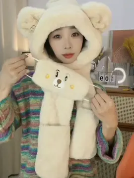 #mũlôngtaigấu #mũlôngkèmkhănquàngcổgăng #mũlôngkèmkhănquàngcổ #mũlôngnữ #đồnữ 