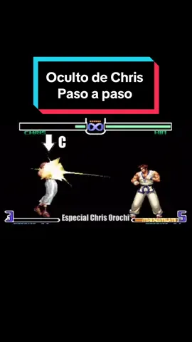 Oculto de chris paso a paso  #kof #kof2002 #kof2002plus #kof2002magicplus2 #kof2002combos #iori #ryo #rugal #seth #athena #yashiro #orochi #maquinita #maquinita #mame #kingoffighters #snk #neogeo #kim #kula #kingoffighters2002 #daimon #kusanagi #bugs #combos #kyo #oculto #alweynn #cabezadborrador #alweynn 