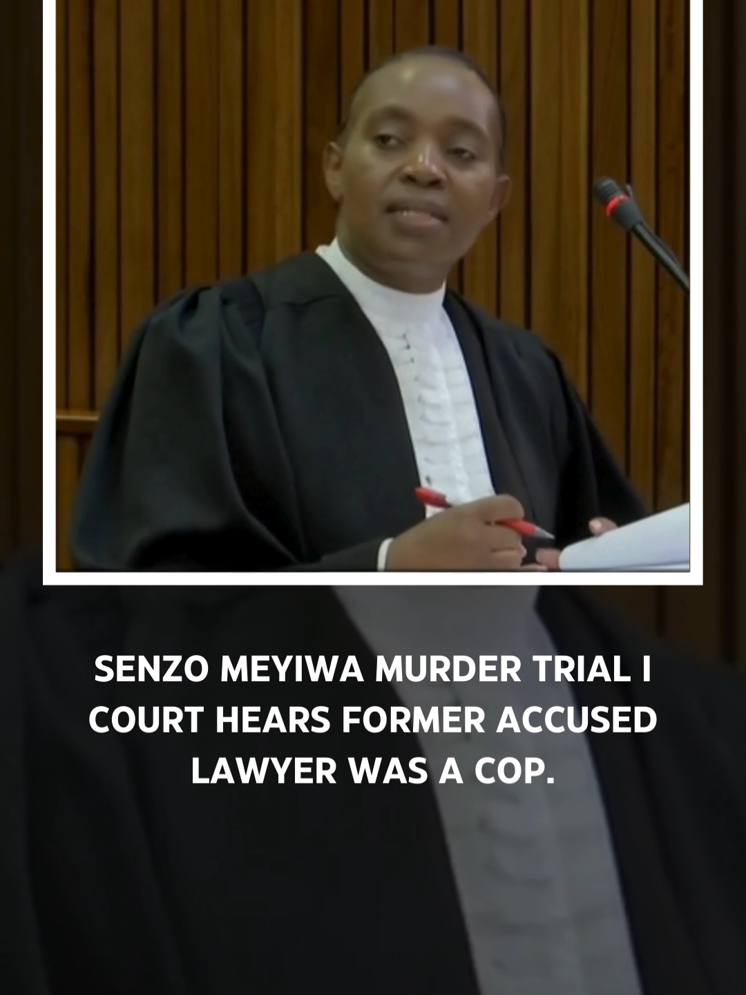 The South African Police Service has confirmed that attorney Dominic Mjiyako, who represented accused number 2 in the Senzo Meyiwa murder trial, was a police officer who was dismissed in 2016.   #sabc #sabcnews #senzomeyiwa #senzomeyiwatrail