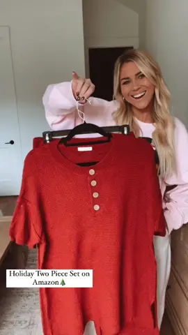 @Maegan Thompson  The perfect comfy, cozy outfit! #ekouaer #ekouaerpajamas #ValentinesDay #sleepwear #pajamasset #fyp 