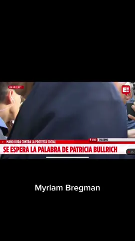 Patricia Bullrich sobre el operativo de ayer en el Congreso y las declaraciones de Myriam Bregman - #milei #argentina #argentina🇦🇷 #dnu #myriambregman #ley #leyomnibus 