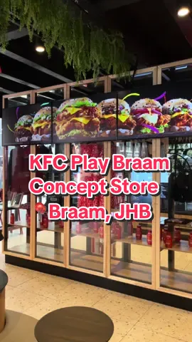 New KFC Concept Store… 💯 🍗#KFC #KFCPlayBraam #PlayBraam #Braamfontein #Johannesburg #SouthAfrica #FastFood #Chicken #ConceptStore 