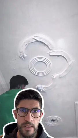 How to do wall moulding interior design ceiling moulding #interiordecor #fyp #homeimprovement 