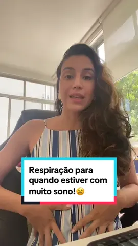 Funciona meesmo e é muito rápida e simples! Gostou? Me segue pra mais dicas! 😘 #respiracao #dica #acabarcomsono #yoga 