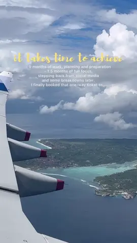 one way ticket to beautiful BALI 🏝️ #goals #workforyourdreams 
