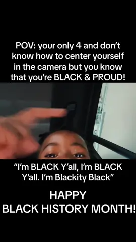 “I’m Black Yall!” Happy Black History Month! #blackhistorymonth #happyblackhistorymonth #BlackTikTok 