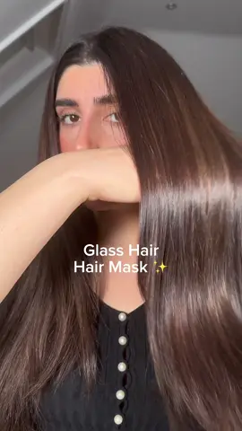 My fave hair mask to get super glossy hair! To get my hair shiny and soft, I’ve used the @Garnier Plumping Watermelon Hair Mask from the Hair Food Range ✨  #ad #hairfoodmask #garnierhairmask #glasshair #bahareskici 