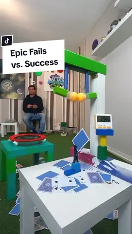 Epic Fails 📛 vs. Success ✅ #trickshot #entertainment 