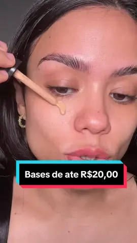Testando bases baratinhas de até R$20! Base de hoje: Make basiquinha da Da Pop! 🩷 #dapop #makebasiquinha #basedapop #basebarata #baseboa 