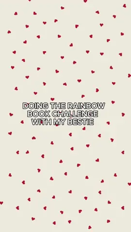 This was so fun!! #rainbowbookchallenge #capcut #BookTok #bookbesties #bookfavs #newbooks #bookrecs 