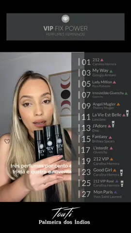 Olha o que estão falando por aqui sobre os perfumes Touti. #toutipalmeiradosindios #toutipalmeiracentro #toutiperfumes #perfumesfemininos #perfumesimportados #palmeiradosindiosal #alagoas #tiktoknews #influencer #tabelatouti #tabelaolfativa 