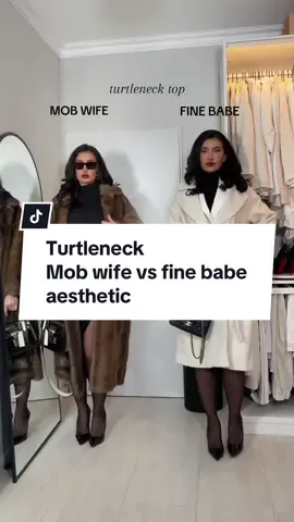 Team mob wife or team fine babe - let me know in the comments  Also give me ideas please what should i style next ? #mobwife #outfitinspiration 