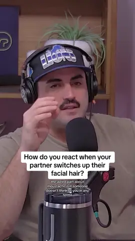How big of a deal is it to you, if your partner decideds to change their facial hair…specifically their mustache? From facial hair to your weekly dating advice, make sure to tune in to the U Up podcast! - link in bio #facialhair #mustachesoftiktok #mustachestyle #datingmenbelike #newmustache